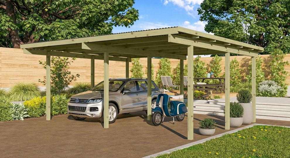 Bausatz Carport Holzkomplett.de